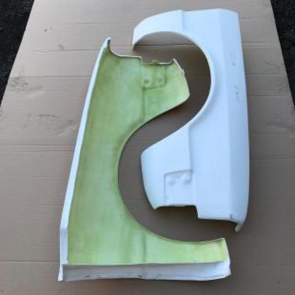 Paar GFK Kotflügel "Vorfacelift", Scirocco I (Typ 53)